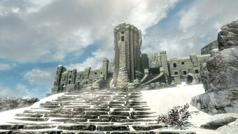 I Just Want to Make You Sweat OR Achievement Unlocked: Voice of the Sky (Walk the Ten Thousand Steps to High Hrothgar and Read all the Inscriptions)