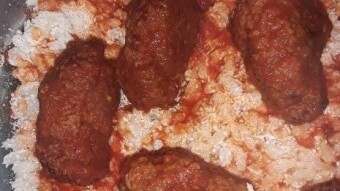 Foodbook #535 Greek meatballs - Soutzoukakia