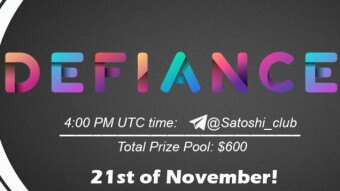 DEFIANCE x Satoshi Club AMA from 21 November