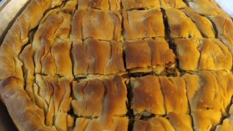 Foodbook #1251 spinach pie is coming