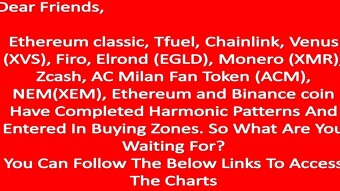 These Cryptos are ready to move up