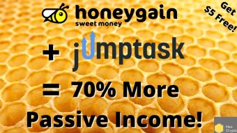 HoneyGain, Share Your Internet And Earn! - Now You Earn 50% More and Get $5 For Free By Register As HoneyGain Goes Crypto With JumpTask Wallet On BSC!