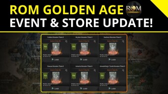 ROM Golden Age ⚔️| Store Update & Rapid Growth Event!