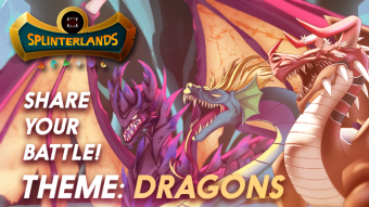 Splinterlands: Dragons in an Earth against Water battle!
