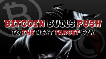 Bitcoin bulls push to the next target 67K