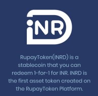 A NEW STABLE COIN PEGGED TO INDIAN RUPEES! GET FREE 40 INRD TOKENS