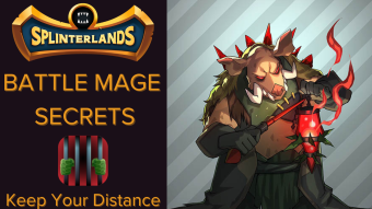 Keep Your Distance ruleset in Splinterlands - another good usecase for magic attack units