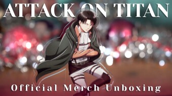 ATTACK ON TITAN Season 4 | ATTACK ON TITAN The Final Season | Official Merch Unboxing
