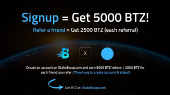 StakeSwap. Get monthly rewards from Staking your best Crypto ETH or XLM by keeping your earnings in your wallet.