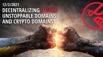 Decentralizing D.Buzz - Unstoppable Domains and Crypto Domains