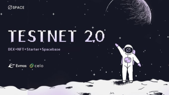 📢 SpaceFi Testnet 2.0 👉 Multichain deployed, community driven platform with DEX, NFT, Starter and DAO on Celo & Evmos Cosmos