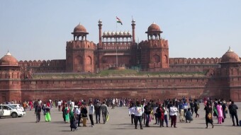 Fort Lal Qila (Red Fort in Delhi), India - my journey through Asia