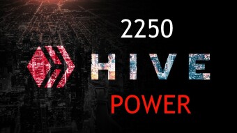 I Have Reached 2250 Hive Power