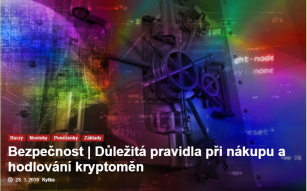 Bezpečnostní pravidla, která ti ušetří peníze