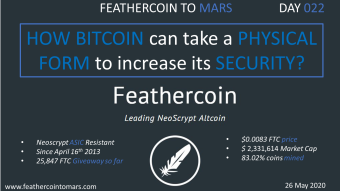 DAY 022: How BITCOIN can take a PHYSICAL form to increase its security?