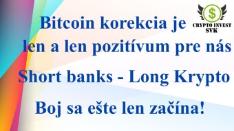 Bitcoin korekcia... Kam to padne...??