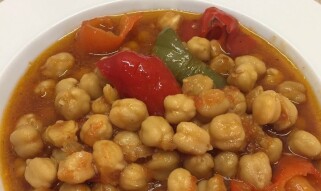 Foodbook 73 chickpeas curry for healthy diet