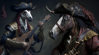Pirate Horses of the Invisible Caribbean