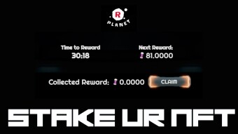 Did you know that you can stake your NFTs? I explain how here. Easy.