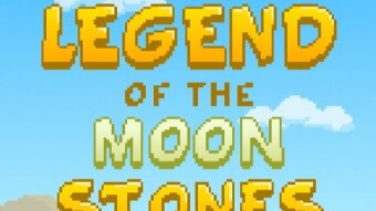 Legend of the Moon Stones - displaying text