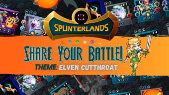 SPLINTERLANDS Share your Battle Challenge: ELVEN CUTTHROAT "Killin' Kron"