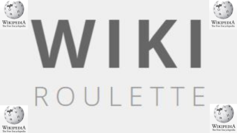 Wikiroulette Is a beautiful time waster