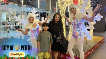 The Rio Tinto Christmas Lights Trail