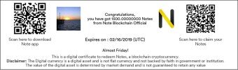 [公告] [MVP加密支付新生活] NOTE币-未来网页和手机端二维码支付的加密货币-空投