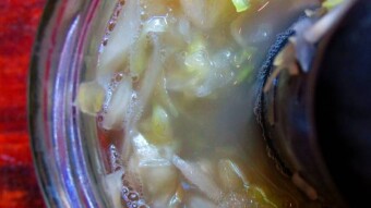 Making sauerkraut at home