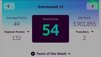 Game Week 19: Review.
