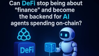 Can DeFi stop being about “finance” and become the backend for AI agents spending on-chain?