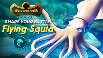 Splinterlands Battle Challenge - Calamari Rings or Flying Squid
