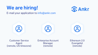Ankr is Hiring!!!!!