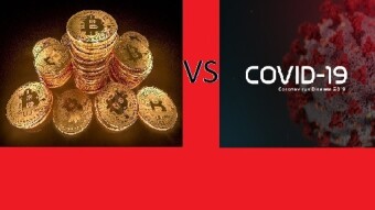 Who Wins Covid or Bitcoin ?