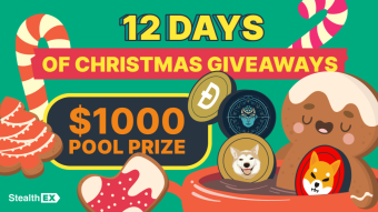 StealthEX Launches a $1000 Christmas Giveaway Featuring NEIRO, DOGE, SHIB, and BAD!