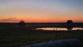 Corsicana Sunset, 22 October 2021