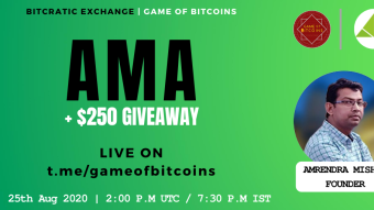 AMA Recap - Bitcratic Exchange x Game of Bitcoins