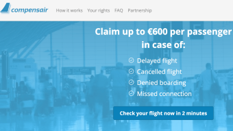Consider Compensair as your "no-win, no-fee" flight delay attorney.