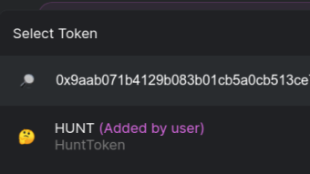 Reviewhunt: Now on Uniswap DEX