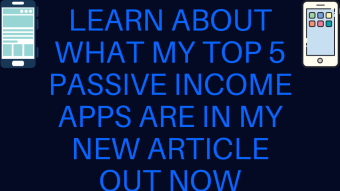 My top 5 passive income apps