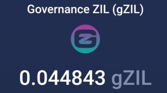 Staking Zilliqa and generating gZIL, the governance token