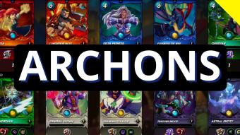 Upgrading my Archons at Splinterlands!