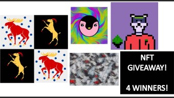 NFT giveaway update - winners chosen, listed here and in prior article!