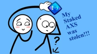 My staked AXS was stolen!!!