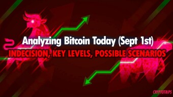 Analyzing Bitcoin Today (Sept 1st): Indecision, Key Levels, and Possible Scenarios.