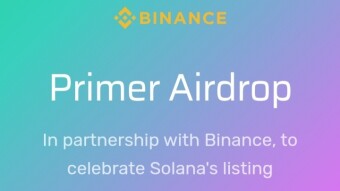 Solana Airdrop by Binance $20