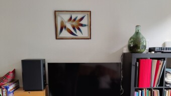 Upgrading the TV with a JBL 2.1 Sound Bar!
