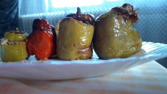 Foodbook #753 Greek Stuffed Vegetables - Gemista