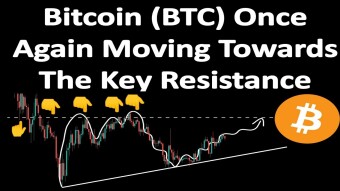 Bitcoin (BTC) Once Again Moving Towards The Key Resistance