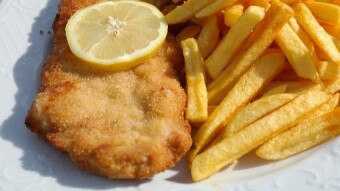 Milanese veal cutlet